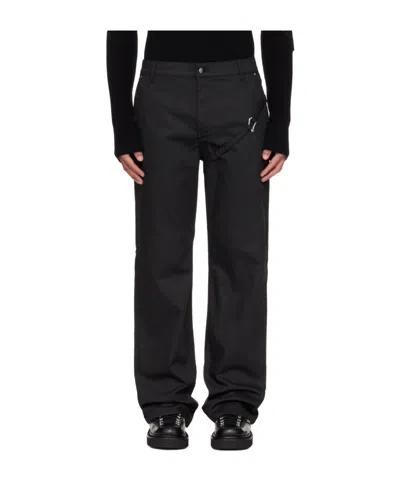 Heliot Emil Transmittance Jeans In Black