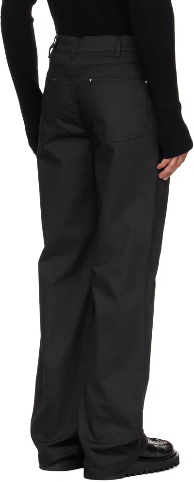 Heliot Emil Transmittance Jeans In Black