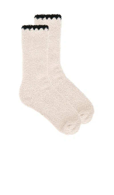 Barefoot Dreams Cozychic Blanket Stitch Rib Socks Çÿ­è¢œ Â€“ Çÿ³è‰². Å°ºç � All. In Gold