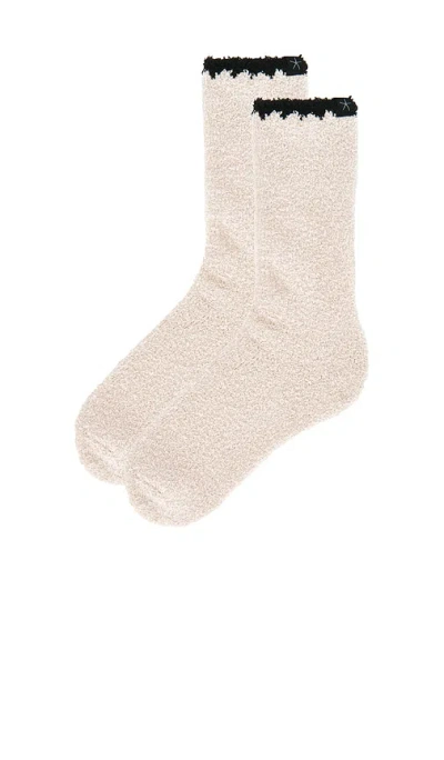 Barefoot Dreams Cozychic Blanket Stitch Rib Socks Çÿ­è¢œ Â€“ Çÿ³è‰². Å°ºç � All. In Gold