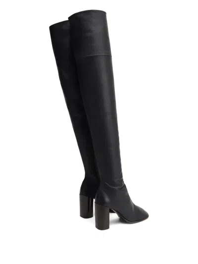 Lemaire Block-heel Boots In Black