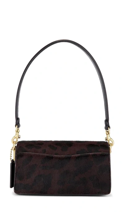 Coach Tabby Shoulder Bag 26 In Haircalf With Leopard Print In Brown