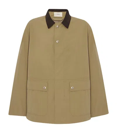 The Row Frank Cotton Jacket In Neutral