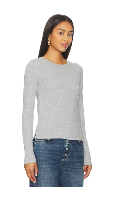 Free People X We The Free Nova Long Sleeve Tee In Gray