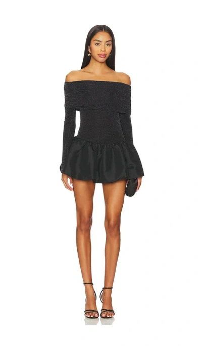 Show Me Your Mumu Charlize Mini Dress In Black