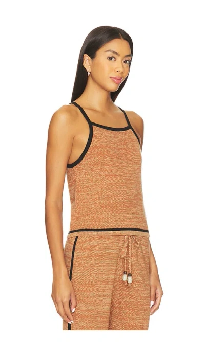 Sancia Cia Knit Top In Brown