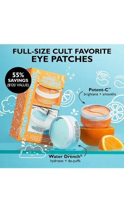 Peter Thomas Roth 2-pc. Vitamin C And Hyaluronic Eye Patches Set In Transparent