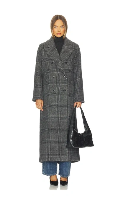 Samsoe & Samsoe Sajilla Coat In Gray