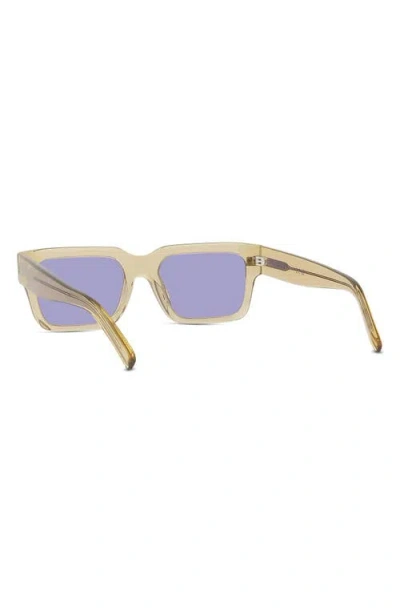Givenchy Gv Day 53mm Square Sunglasses In Purple