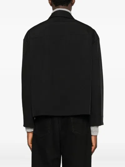 Imperial Zip-up Shirt In Animal Print