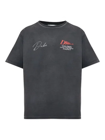 Duke & Dexter Graphic-print T-shirt In Blue