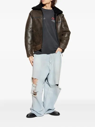 Duke & Dexter Graphic-print T-shirt In Blue