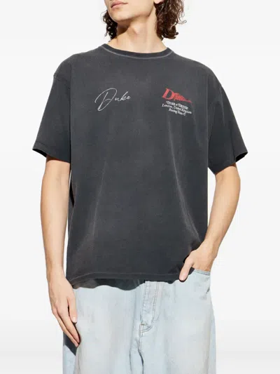 Duke & Dexter Graphic-print T-shirt In Blue