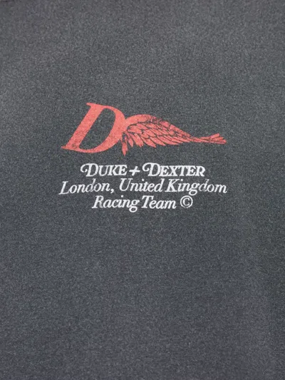 Duke & Dexter Graphic-print T-shirt In Blue