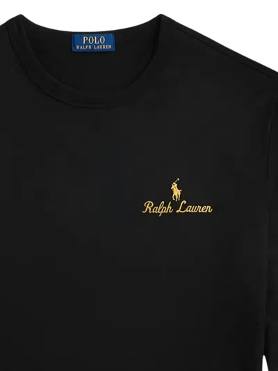 Polo Ralph Lauren Men's Standard Fit Logo T-shirt In Black