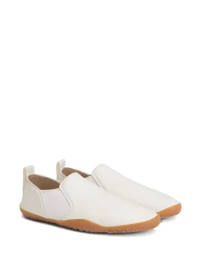 Lemaire Elastic-insert Round-toe Slip-on Sneakers In Neutral