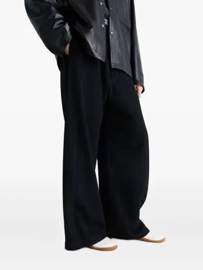 Lemaire Elastic-insert Round-toe Slip-on Sneakers In Neutral