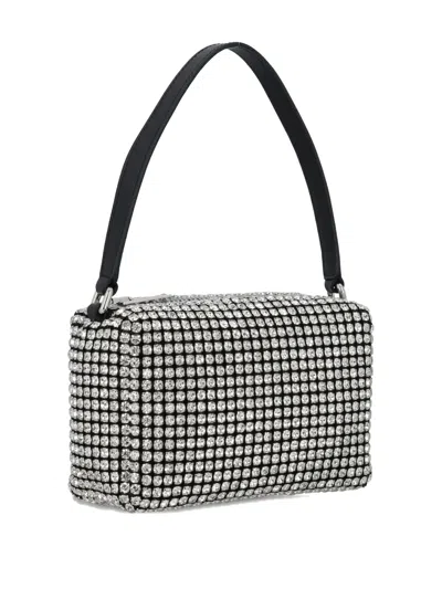 Alexander Wang Heiress Shoulder Bag In Burgundy