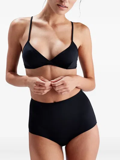 Solid & Striped The Brigitte Bikini Set In Black