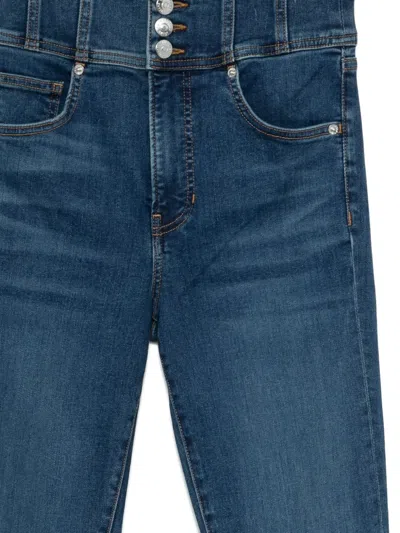 Veronica Beard Beverly Flared Jeans In Blue