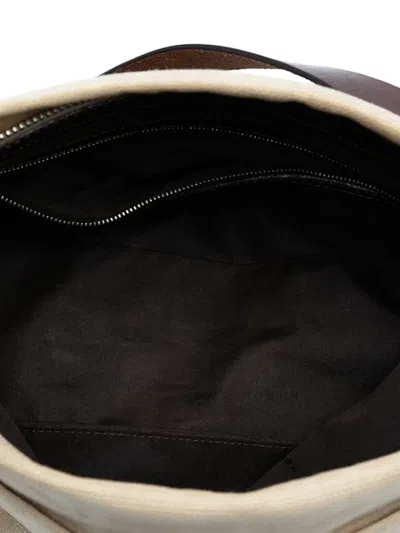 Pre-owned Fendi 20th Century Zucca Canvas Shoulder Bag In Brown