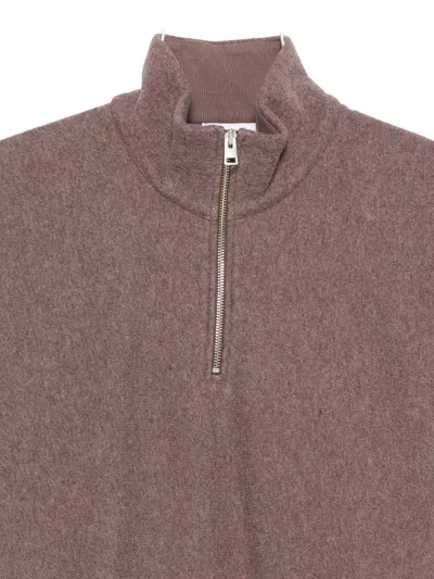 Norse Projects Wool-blend Jumper In Brown