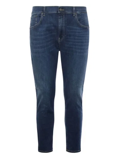 Dondup Pocket Jeans In Blue