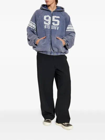 Misbhv Axel 95 Hoodie In Blue