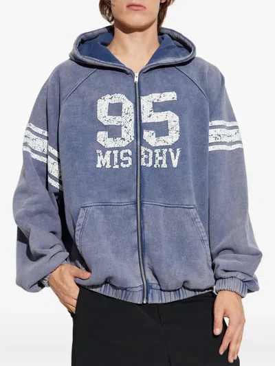 Misbhv Axel 95 Hoodie In Blue