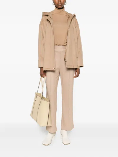 Max Mara Studio Outerwears In Brown