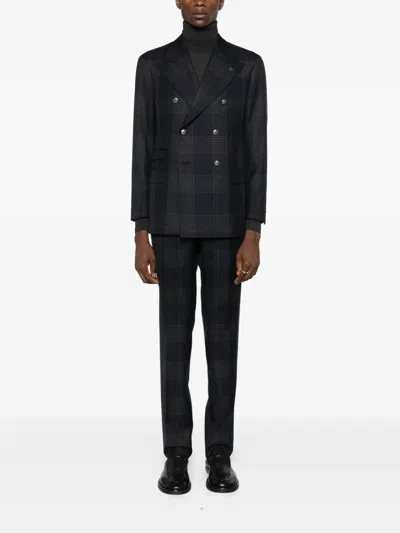 Tagliatore Roll-neck Jumper In Gray