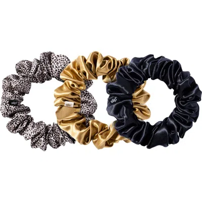 Slip 3-pack Large Silk Scrunchie Set In Multi
