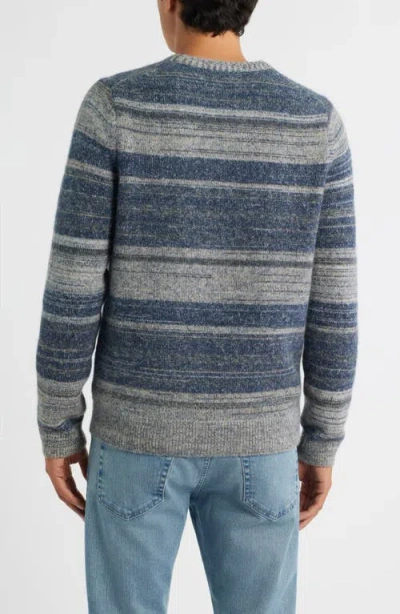 Treasure & Bond Stripe Crewneck Sweater In Blue