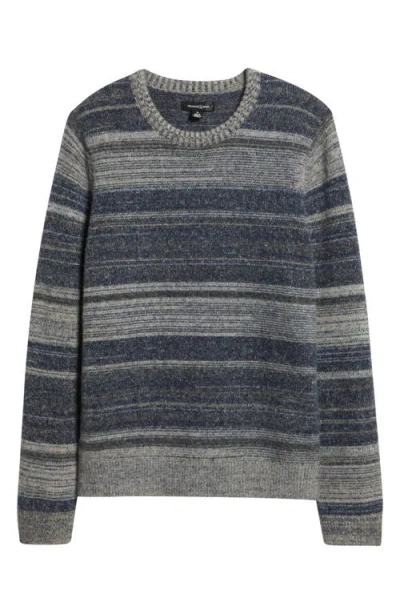 Treasure & Bond Stripe Crewneck Sweater In Blue