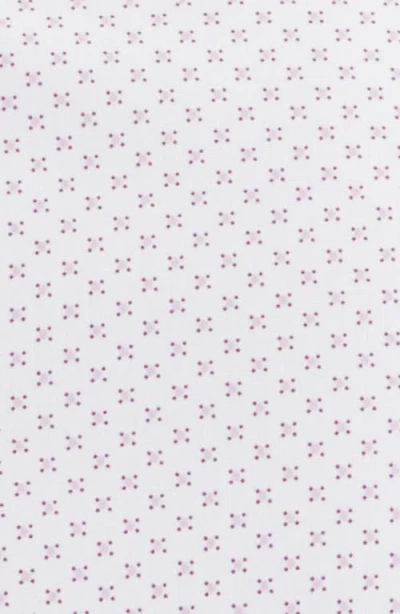 Mizzen + Main Mizzen+main Leeward Trim Fit Dot Performance Button-up Shirt In White