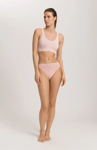 Hanro Touch Feeling High Cut Briefs In Pink