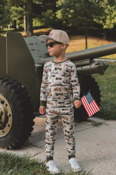 Fletch The Brave 2.0 2 Piece Pajama Set In Multi