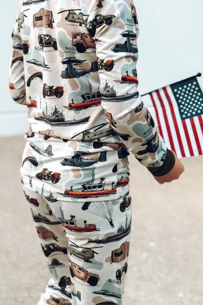 Fletch The Brave 2.0 2 Piece Pajama Set In Multi