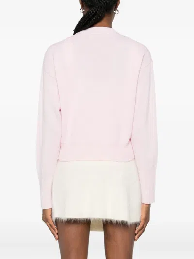 Kangra Cashmere Buttoned V-neck Cardigan In Pink