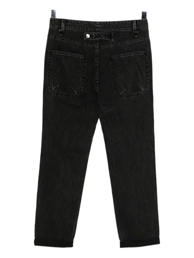 Tibi Mou Jeans In Black