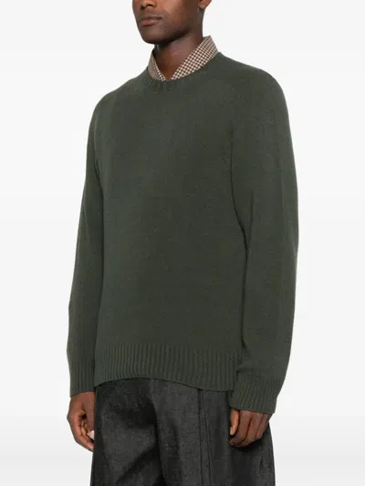 Ymc You Must Create Suedehead Sweater In Green