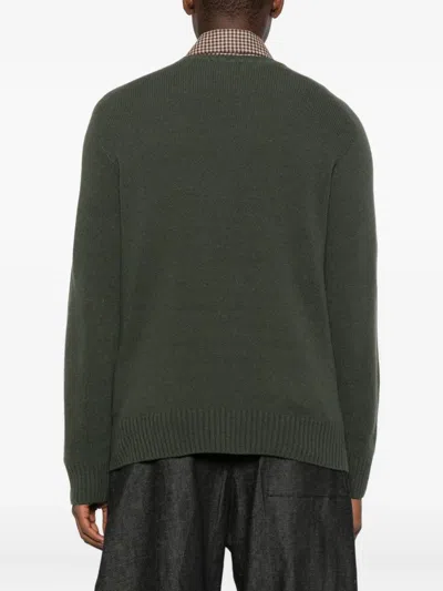 Ymc You Must Create Suedehead Sweater In Green