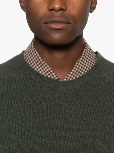 Ymc You Must Create Suedehead Sweater In Green