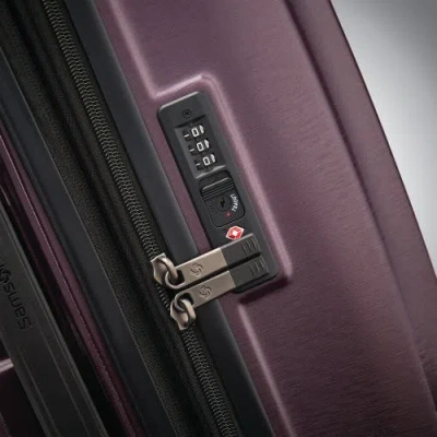 Samsonite Octiv 2-piece Set (pro Front Pocket 20/28) Hardside Spinner In Purple