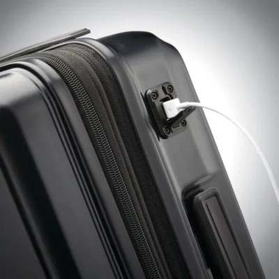 Samsonite Octiv 2-piece Set (20/24) Hardside Spinner In Black
