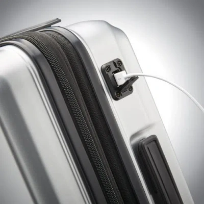 Samsonite Octiv 2-piece Set (20/24) Hardside Spinner In Silver