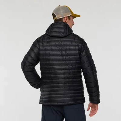 Cotopaxi Fuego Down Hooded Jacket In Black