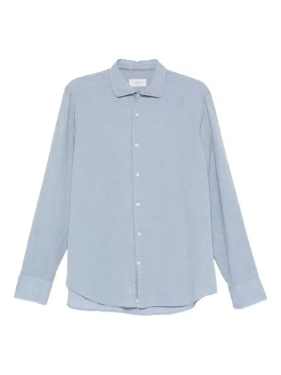 Tintoria Mattei Buttoned Shirt In Blue