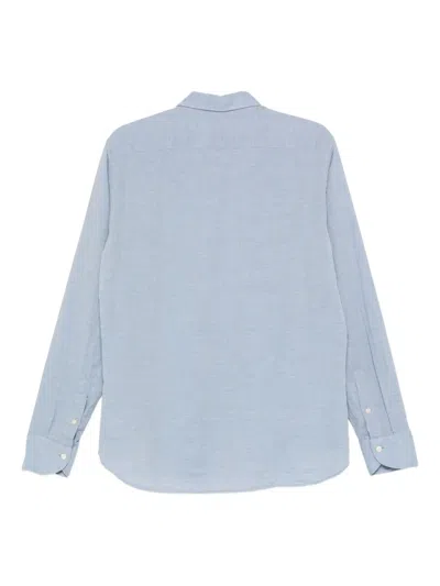 Tintoria Mattei Buttoned Shirt In Blue