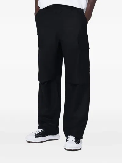 Darkpark Cargo Trousers Featuring Multiple Pockets In Black